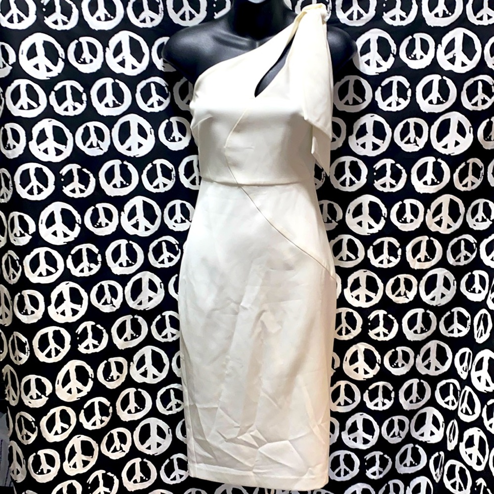 GRACE WILLOW SLEEVELESS WHITE DRESS SZ 10/L